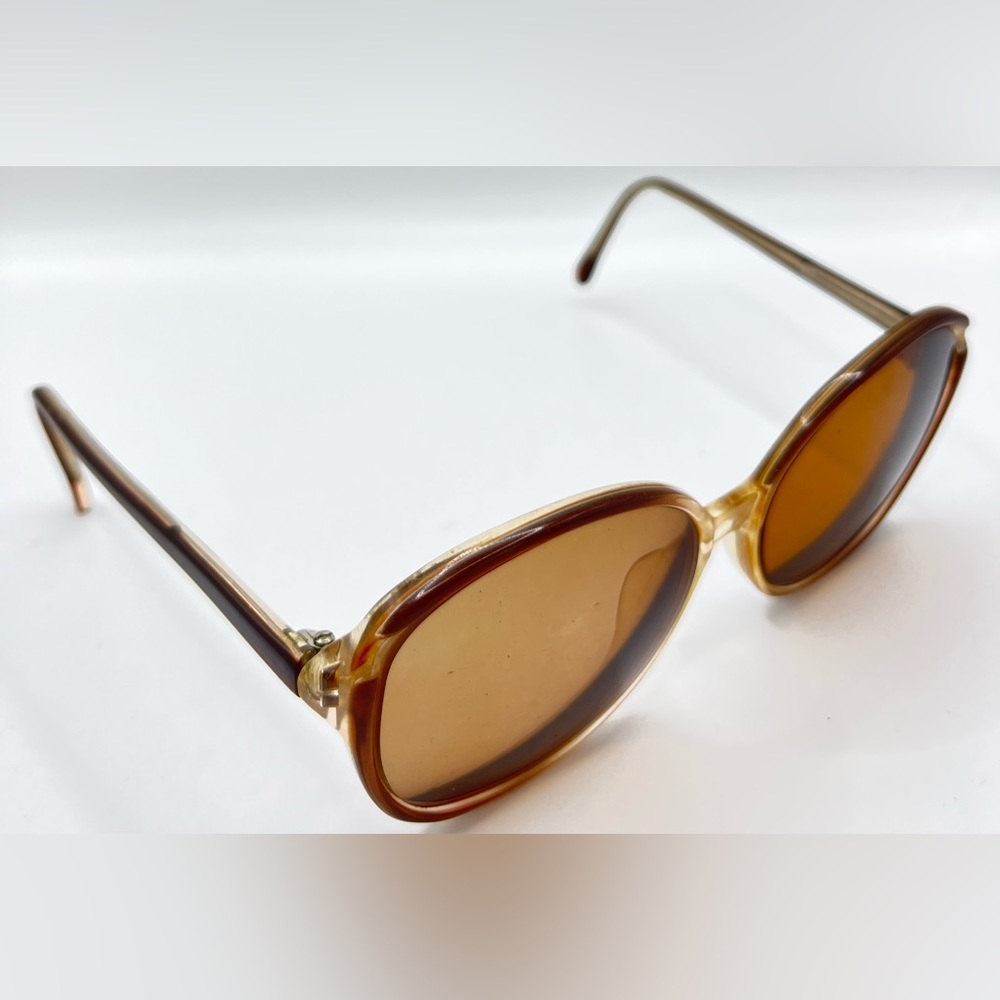 Viva 304 Brown Round Sunglasses Frames Only